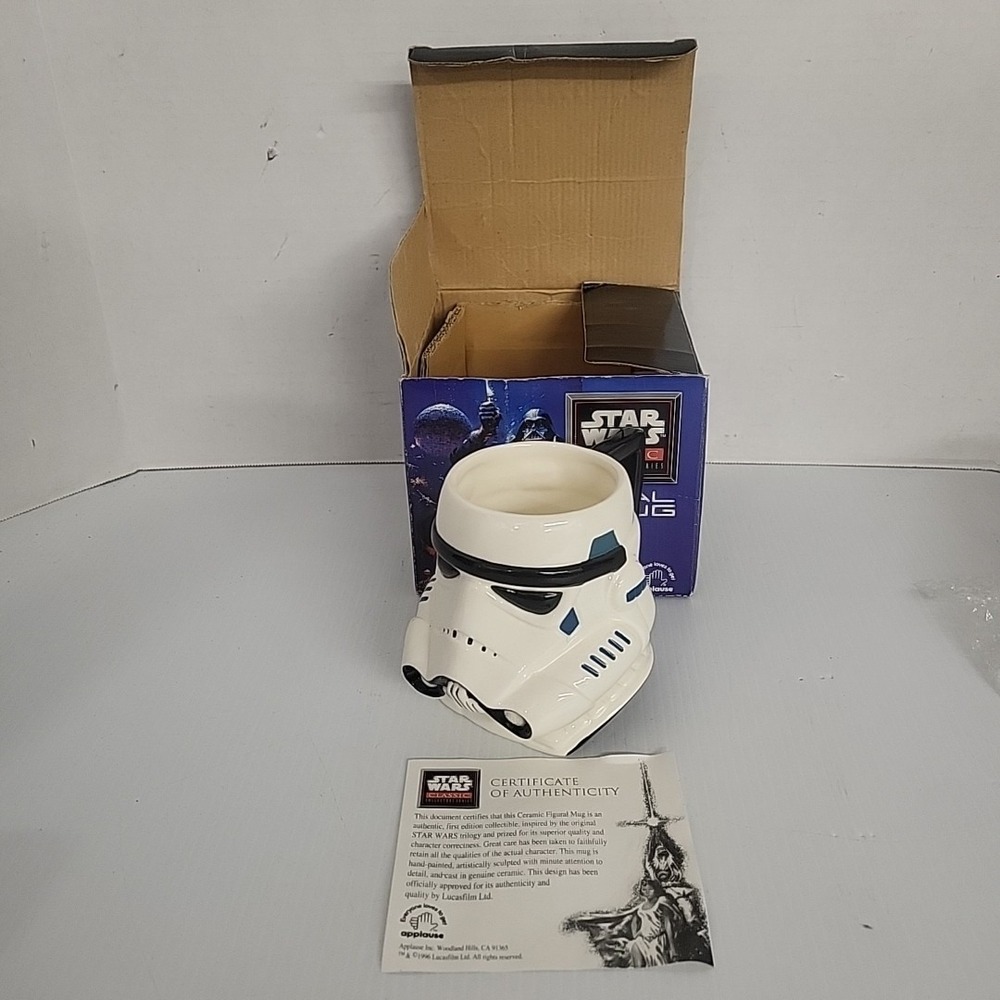 Stormtrooper Figural Mug Star‎ Wars Collectors Series 1996 Applause